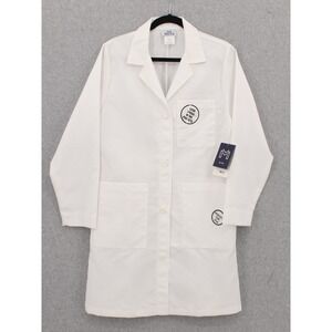 Meta White Professional Lab Coat Pockets Size 10 NEW 1964-011-10